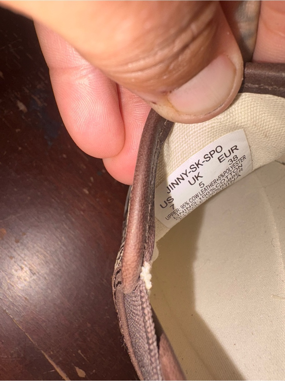 Ralph Lauren Snake-Print Slip-On Loafers in White and Brown - Picture 5 of 6